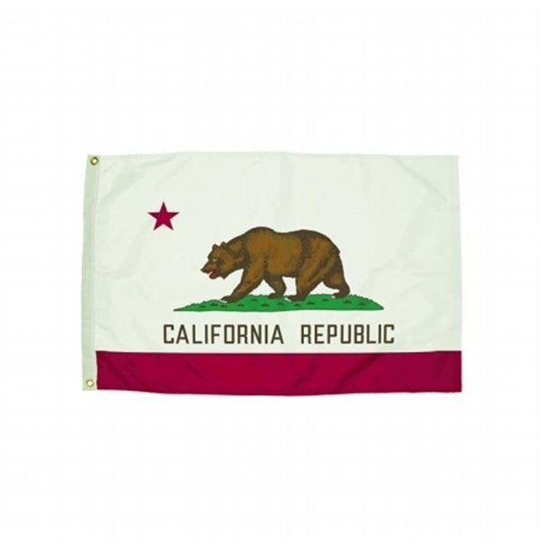 Flagzone Flagzone FZ-2042051 3x5 Nylon California Flag Heading FZ-2042051